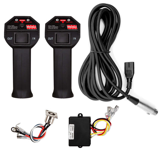 Winch Remote Control, Wireless. Twin SL Handsets, Long Range. 12v