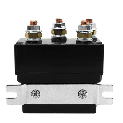 Solénoïde de treuil 12 V pour usage intensif. Borne à anneau de mise à niveau.
