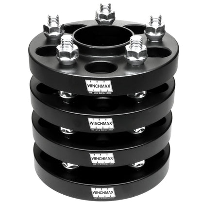20mm Hub Centric Wheel Spacers to fit Ford Focus MK2, MK3. RS, ST and Volvo V40 (2016).T4. Black..