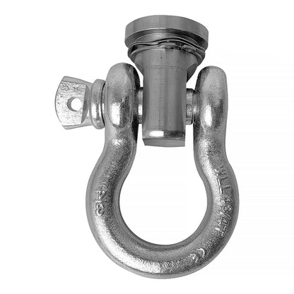Swivel Recovery Eye. Stainless Steel for Winch Bumper Including 4.75 Ton  3/4 Inch Shackle