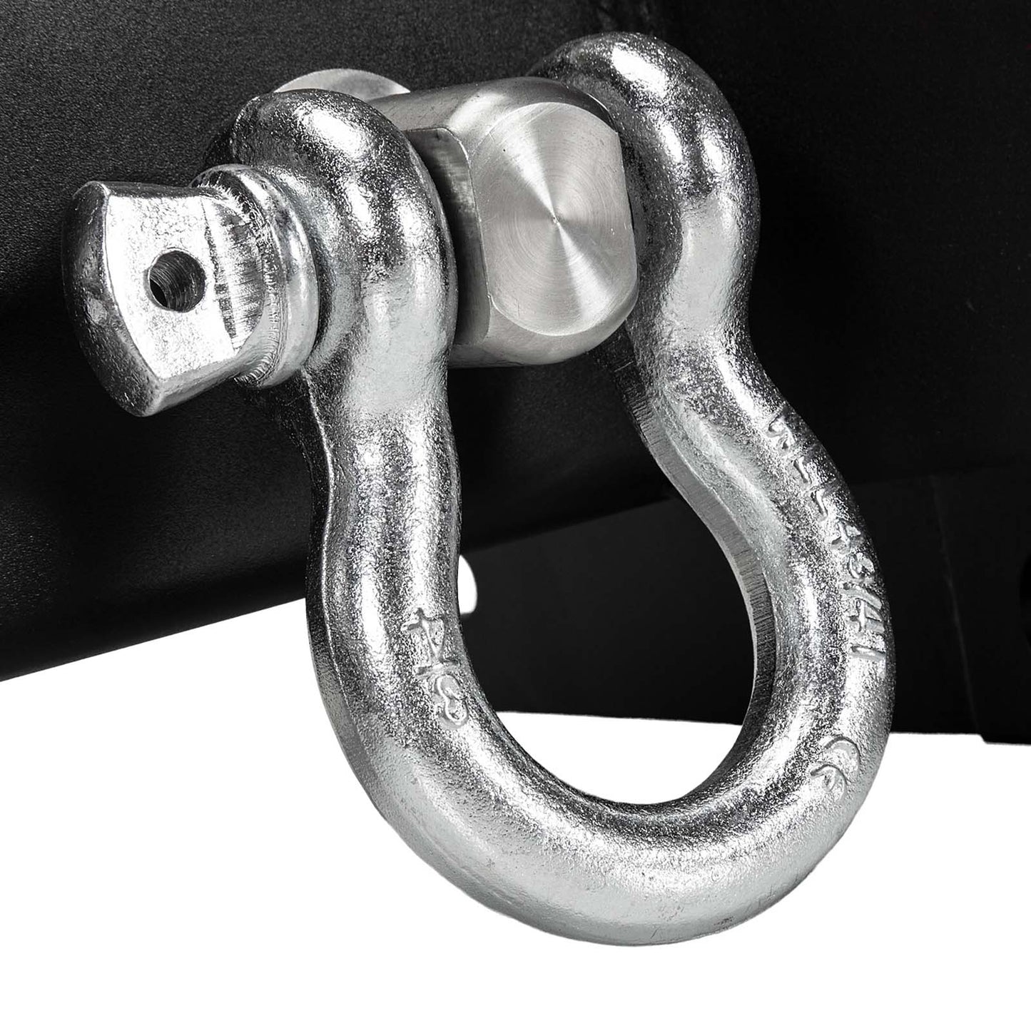 Swivel Recovery Eye. Stainless Steel for Winch Bumper Including 4.75 Ton  3/4 Inch Shackle