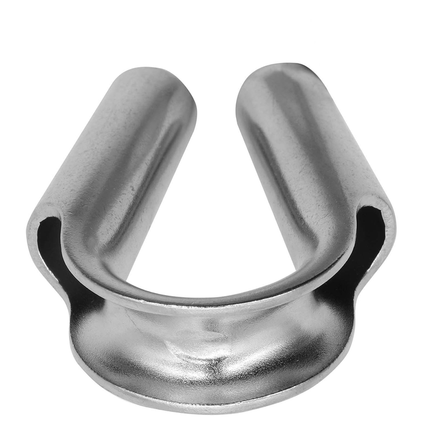 Tubular Rope Thimble (PAIR) Stainless Steel for 10-12mm Diameter Winch Rope.