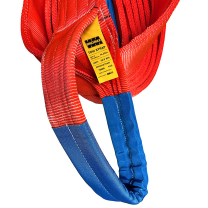 Heavy-Duty 4x4 Recovery Strop 10m. MBL 70,000kg