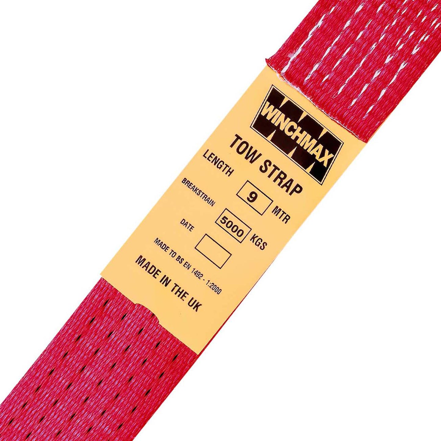 Heavy-Duty 4x4 Recovery Strop 9m x 50mm