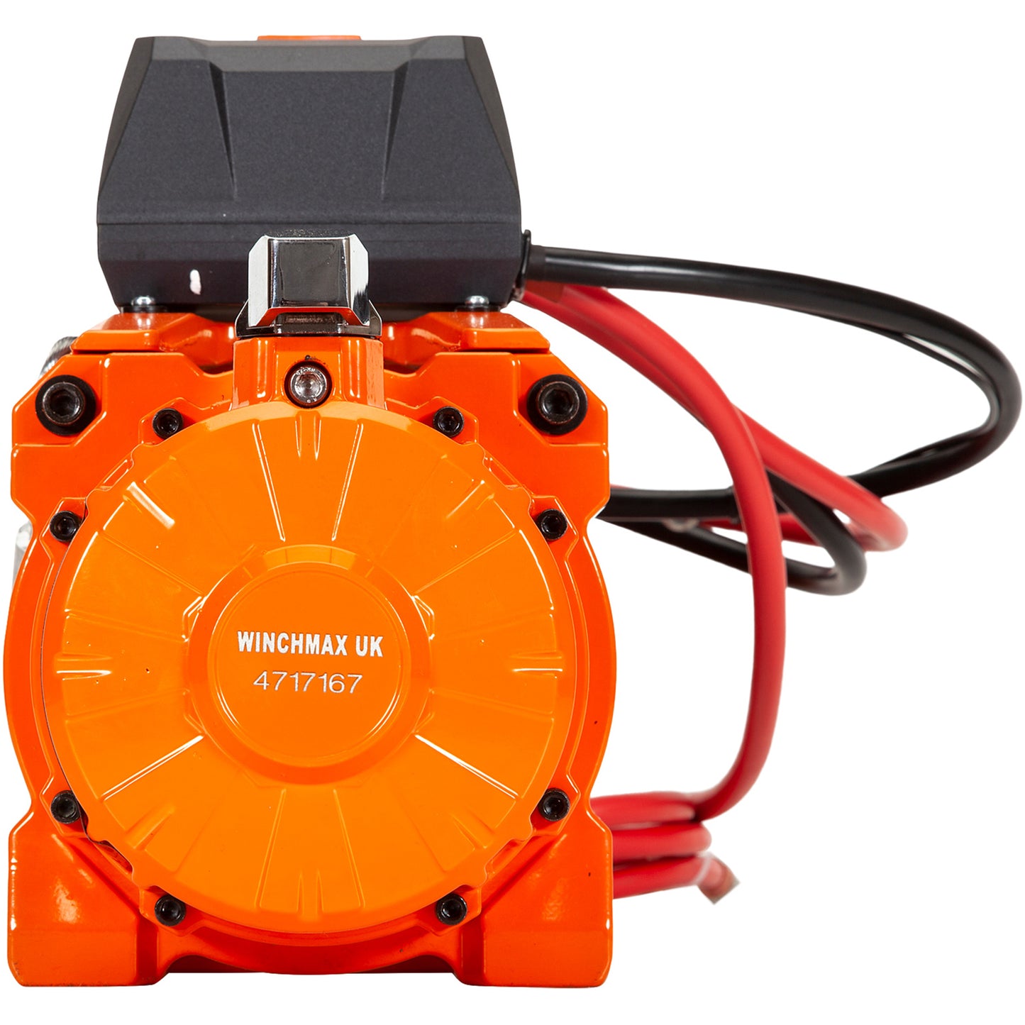 12,000lb (5,443kg) Original Orange 12v Two Speed Winch. 26m x 9.5mm Steel Rope, Wireless Remote Controls.