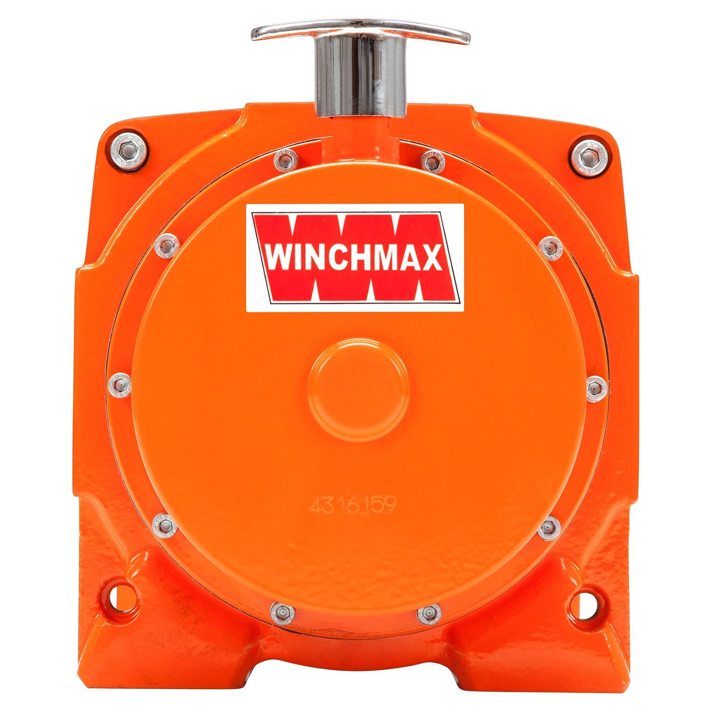 10,000lb (4,536kg) Original Orange Hydraulic Winch. 25m x 9.1mm Steel Rope. 3/8 Inch Clevis Hook. 12v Control System.