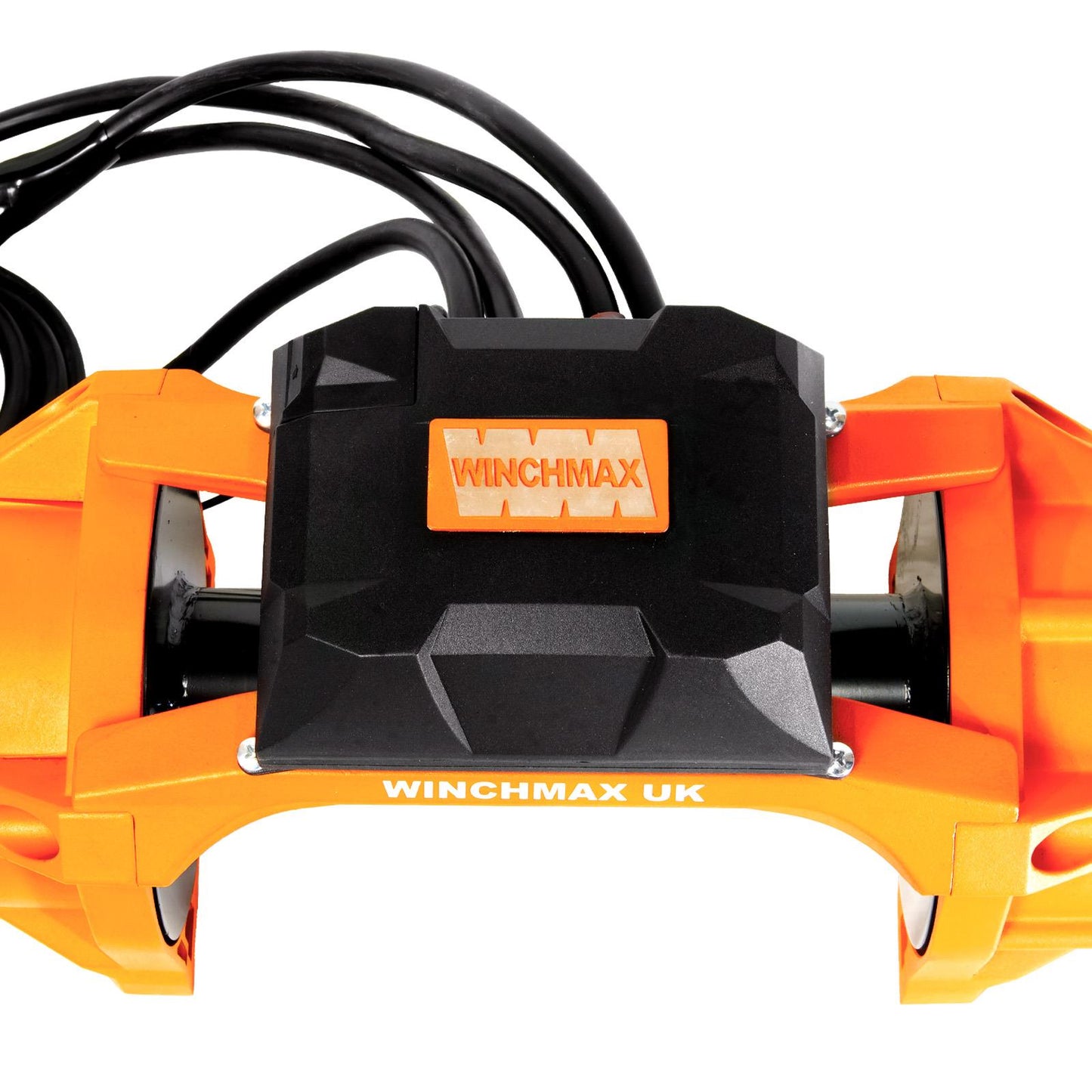 WINCHMAX 13,500lb (6,123kg) 'SL Series' Original Orange 24v Electric Winch - No Rope No Fairlead. Remotes.