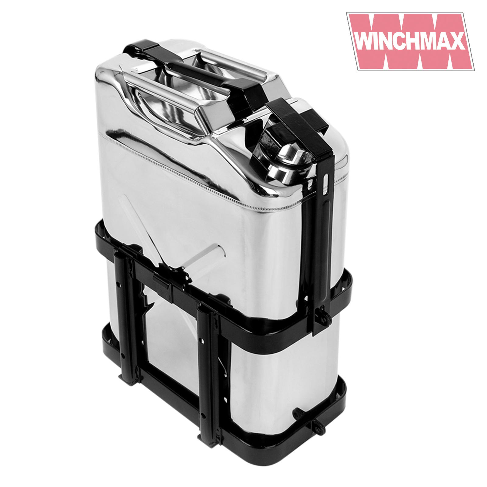 Jerry Can Holder / Jerry Can Rack, for Centre Pour Cap Only - Winchmax
